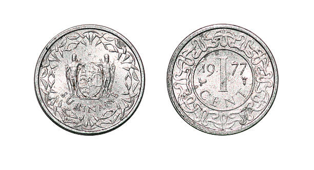 Coin 1 cent. 1977. Suriname