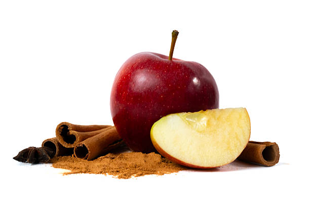 Granny Smith Apple, fruit, with brown sugar, Background