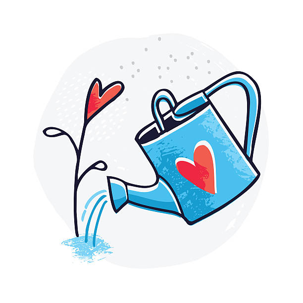 Cultivate Love vector art illustration