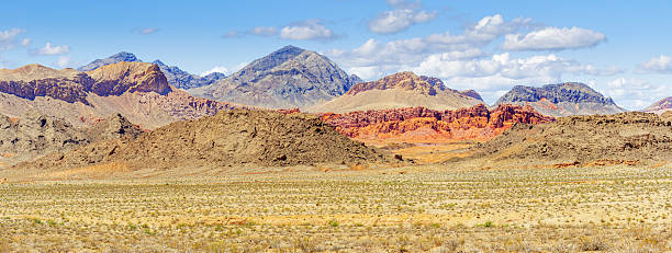 Northwestern summits of Panum Crater Rim as seen from California State Route 120.