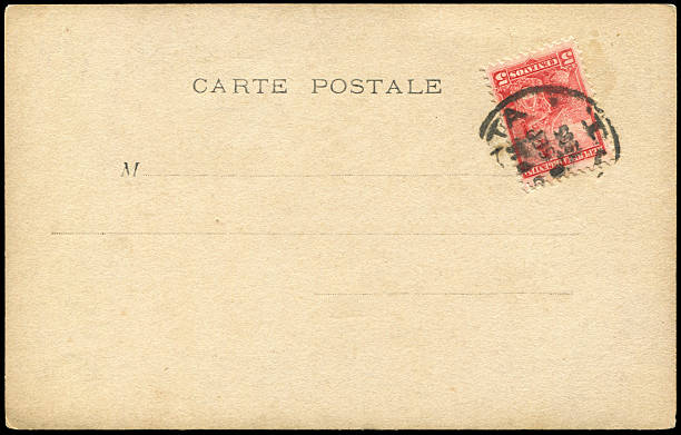 istock A vintage blank postcard sent from Argentina in 1900s,  a good prop for any usage about mail delievery situation of historic events. 2257606015