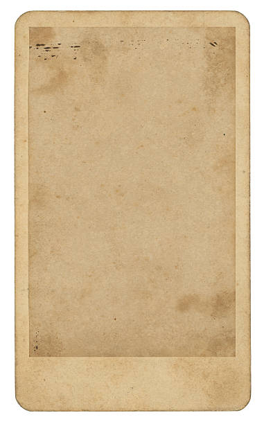 Blank antique rectangular shaped photograph frame.