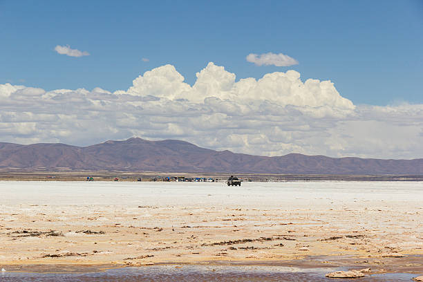 Salar de Uyuni on sunny day - Potosi, Bolivia