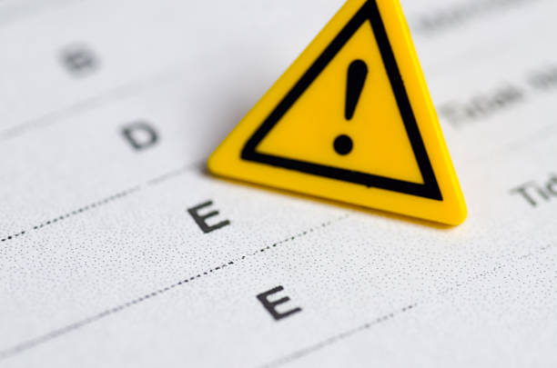 Low Academic Performance Warning: Failing Grade Marked as Educational Risk