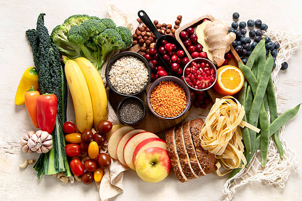 istock Selection of fiber-rich sources. 2257718476