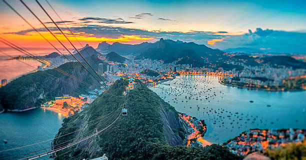 Rio de Janeiro from above, Brazil