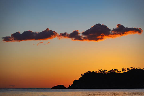 Sunset at the sea