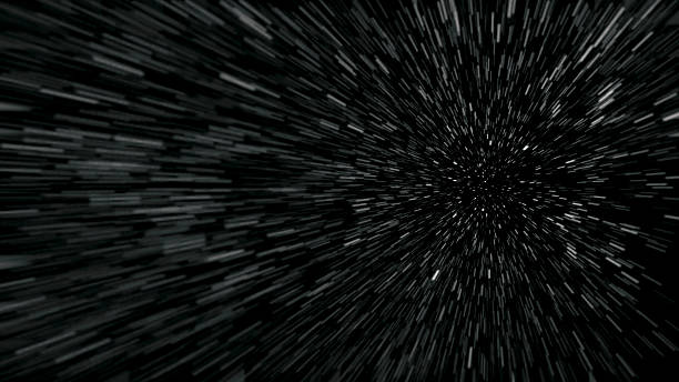 Planets and stars are a blur as we travel through space at warp speed. Buckle up!