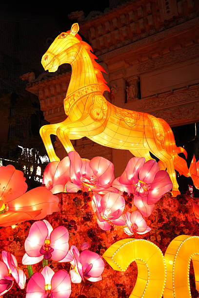 (Image) Night race banei horse racing