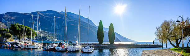 Torbole at the lago di garda - italy