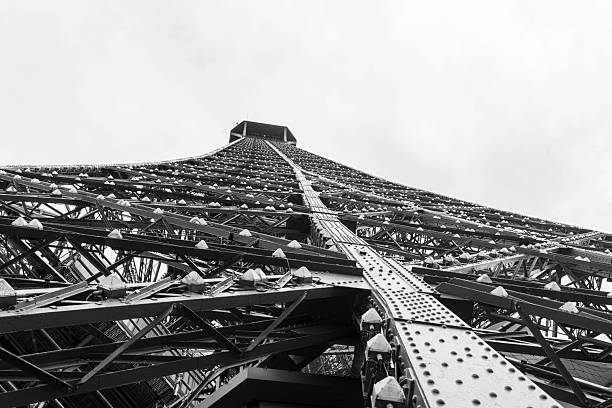 The Eiffel Tower is seen in Paris, France, one of the most iconic landmarks in Europe.
