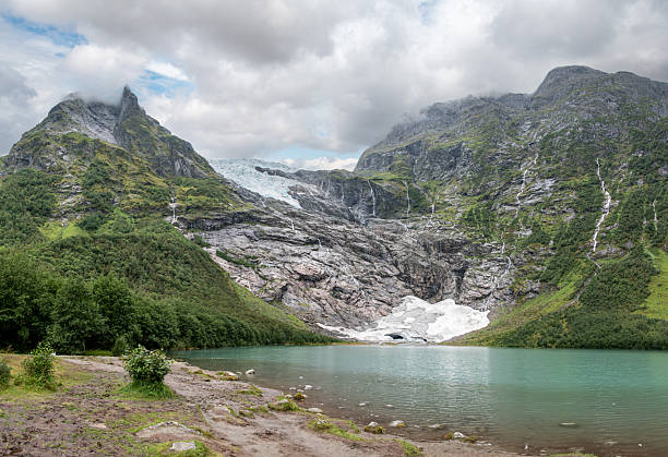 The Boyabreen glacier at Sognefjord, Norway