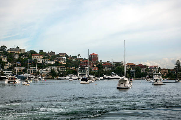 Rose Bay Beach coastline in Sydney, Australia