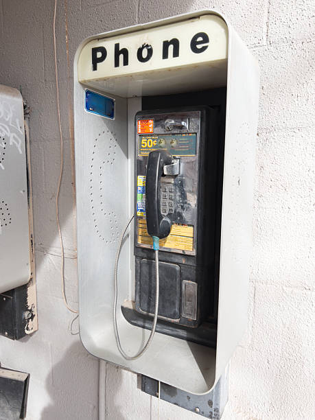 Obsolete phone calling station