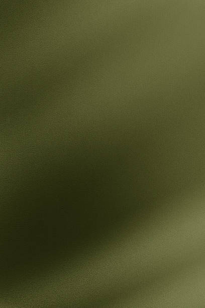 istock Black green brown khaki olive beige silk satin fabric. Color gradient. Elegant abstract background. Light dark shade. Matte shimmer. Curtain drapery line wave shadow. Empty blank template design text. 2257860049