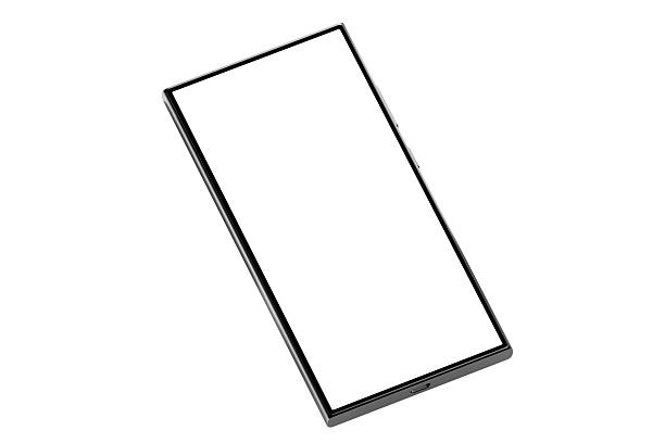 Modern Smartphone Samsung  Mockup frameless with a white blank screen isolated white background based on a high-quality studio shot. Smartphone frameless design concept Concepts & Topics, Artificial intelligence, Data, Digital Display, Hypertext Transfer Protocol