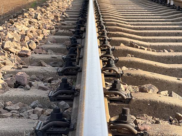 Railway track,Train track,China Railway,China,Asia.