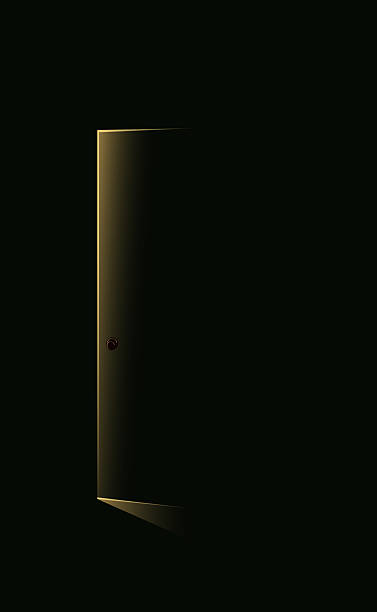 istock The door leading to a bright future. Vector illustration. Sketch for creativity. 2257887853