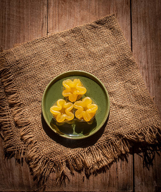 traditional-thai-dessert-thong-yip-rustic-still-life