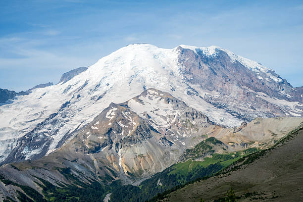 Mt Rainier from Sunrise Point Trail, Mt Rainier National Park, Washington, USA