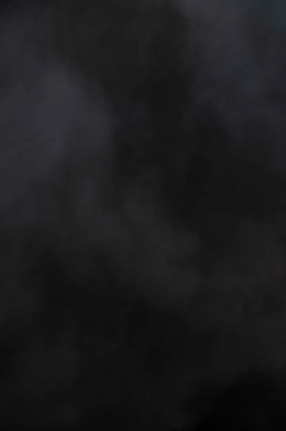 istock A close-up of a dark black smoke cloud 2258015849