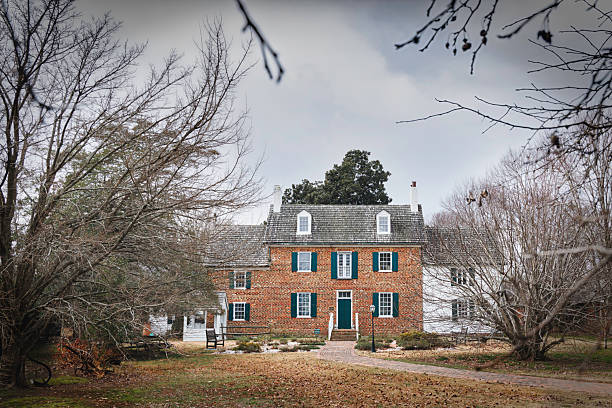The Capitol Building on E Duke of Gloucester, housed both Houses of the Virginia General Assembly, the Council of State and the House of Burgesses of the Colony of Virginia