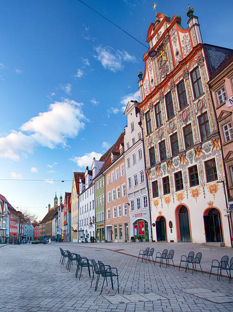 Historic Town Hall (Rathaus) in Landsberg am Lech, southwest Bavaria, Germany