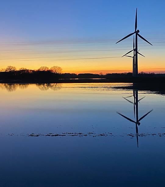 Climate changes are influencing all of our lives on the planet now. Here fields flooed after heavy rain on danish island Bornholm.