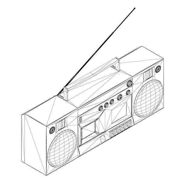 30+ Vintage Stereo Knobs Drawings Stock Illustrations, Royalty