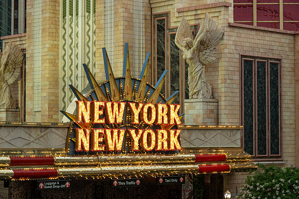 USA Nevada Las Vegas , neon sign for gambling