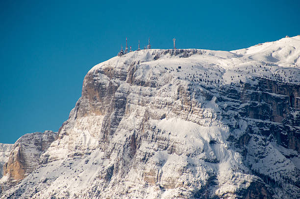 Snowfall in Trentino . Piana Rotaliana, Mezzolombardo, Mezzocorona, Faedo , San Michele. Andalo , Molveno , Paganella , Fai della Paganella, Faedo . Dolomiti di Brenta, Adige Valley , Valle dell'Adige