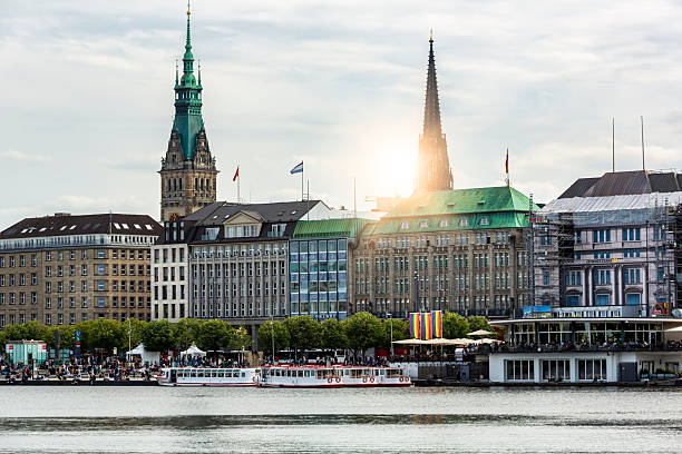 Binnenalster in Hamburg