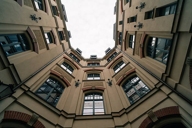 in leipzig, germany - 1 oct 2025 Street view. High quality photo