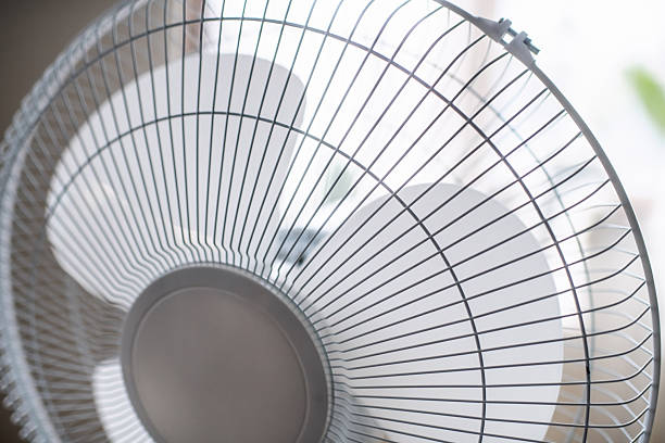 Fan in a hot day