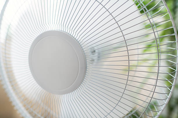 Fan in a hot day