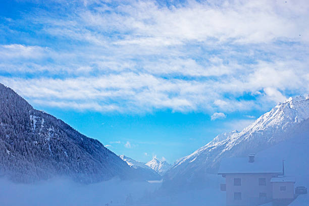 Snowy Mountain in the winter