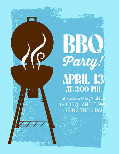 A simple retro style template for invites or flyers for a barbecue. Easy to edit, comes with high resolution jpeg.