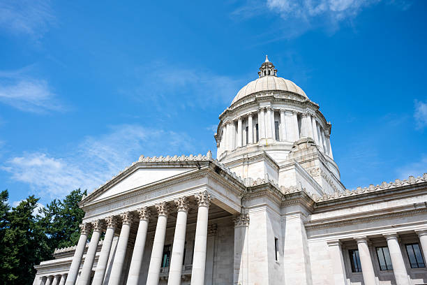 Legislative Building at State Capitol Complex, Olympia, Washington, USA