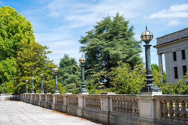 Architectural details of Legislative Building at State Capitol Complex, Olympia, Washington, USA