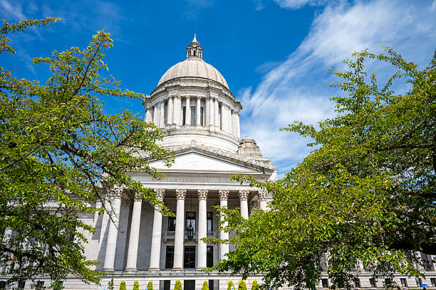 Legislative Building at State Capitol Complex, Olympia, Washington, USA