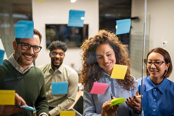 istock Diverse start up team brainstorming new creative business ideas 2258374766
