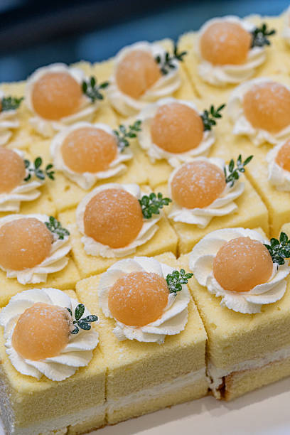 Western-style desserts made with fruit and cake.