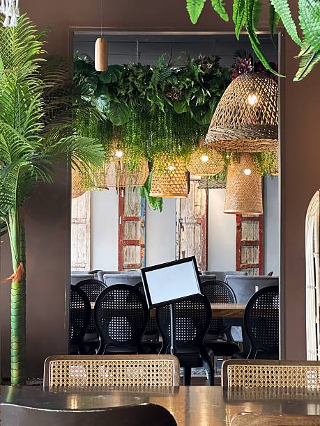 Cozy Tropical Restaurant Interior Design