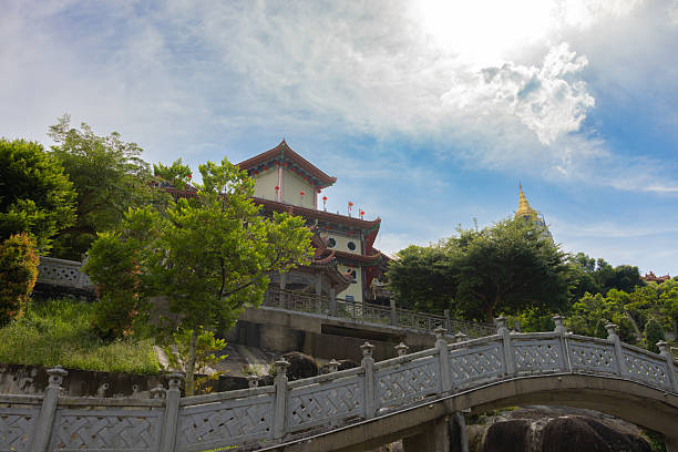 Kek Lok Si Temple is One of Southeast Asia's biggest Buddhist temples, with stunning architecture and a huge statue of the Goddess of Mercy.