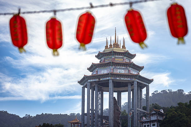 Kek Lok Si Temple is One of Southeast Asia's biggest Buddhist temples, Penang Island - Malaysia.