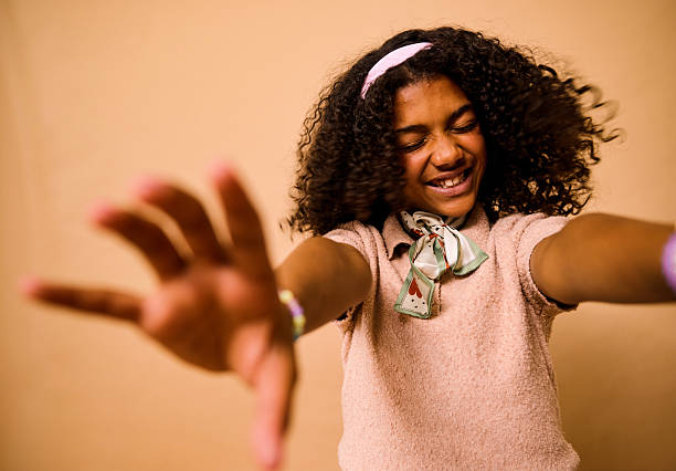 Girl cheerful happiness girl smile childhood joyful cute children portrait happy daughter beauty little background face hair fun female expression person
