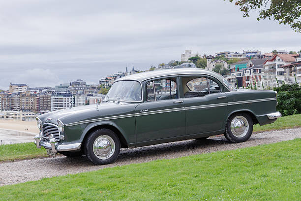 San Sebastian, Spain-September 21, 2025: Humber Hawk Series III Saloon (1962)