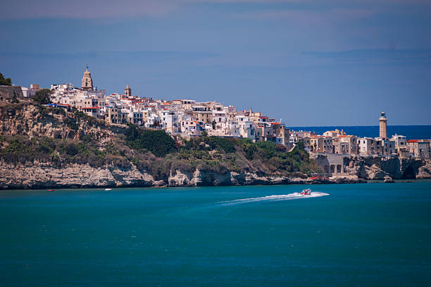 Vieste is an Italian municipality of 13,263 inhabitants in the province of Foggia in Puglia. It is a renowned seaside resort in the Gargano National Park.