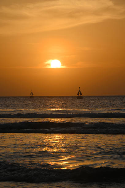 Sunset at Lhoknga Beach, Aceh, Indonesia