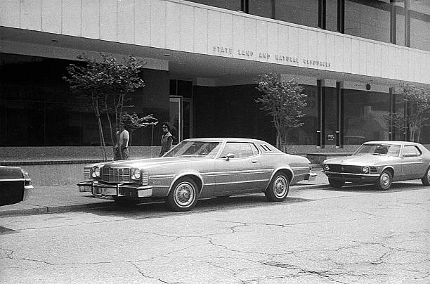 Baton Rouge, USA - circa 1976: building State land and natural resources